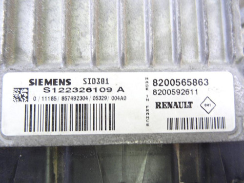 CENTRALITA MOTOR UCE RENAULT SCENIC II (JM) 