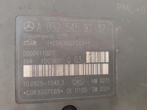  ABS Mercedes-Benz CLK (BM 209) COUPE 