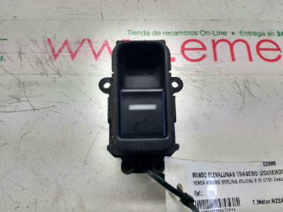 MANDO ELEVALUNAS TRASERO IZQUIERDO, HONDA, ACCORD BERLINA (CL/CN)
