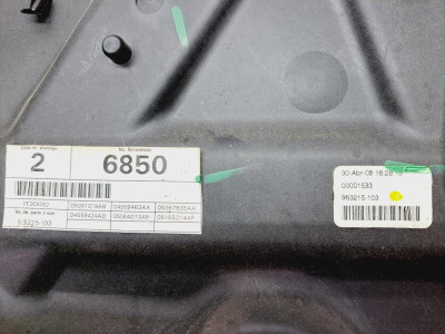 ELEVALUNAS TRASERO DERECHO, DODGE, JOURNEY (JC)