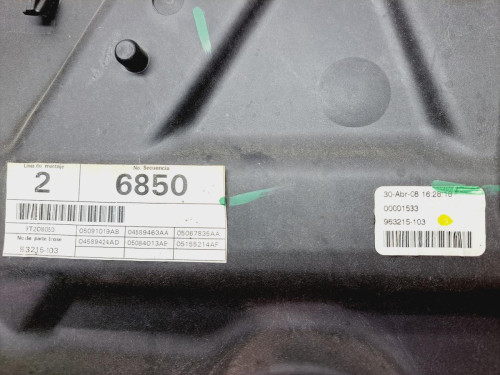  ELEVALUNAS TRASERO DERECHO DODGE JOURNEY (JC) 