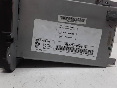 SISTEMA AUDIO / RADIO CD Volkswagen GOLF V (1K1)(10.2003) 