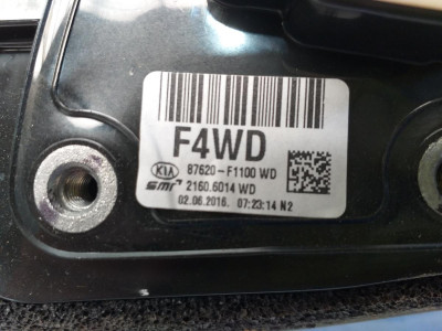 RETROVISOR DERECHO, KIA, SPORTAGE (QL)