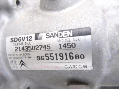  COMPRESOR AIRE ACONDICIONADO, CITROEN, C3 