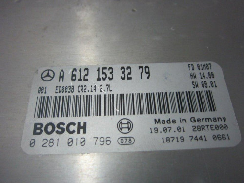  CENTRALITA MOTOR UCE MERCEDES-BENZ CLASE ML (BM 163) 