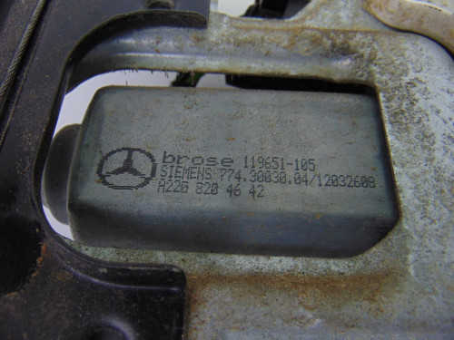  ELEVALUNAS DELANTERO IZQUIERDO, MERCEDES-BENZ, CLASE C (BM 203) SPORTCOUPE 