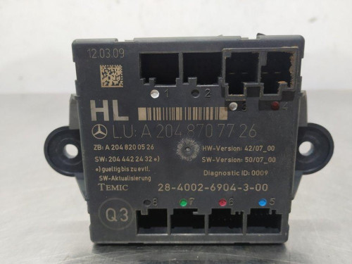  MODULO ELECTRONICO MERCEDES-BENZ CLASE C (BM 204) BERLINA 