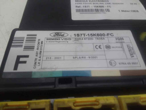  MODULO ELECTRONICO FORD FOCUS BERLINA (CAK) 