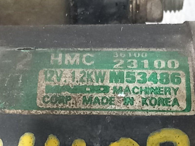 MOTOR ARRANQUE, HYUNDAI, COUPE (J2)