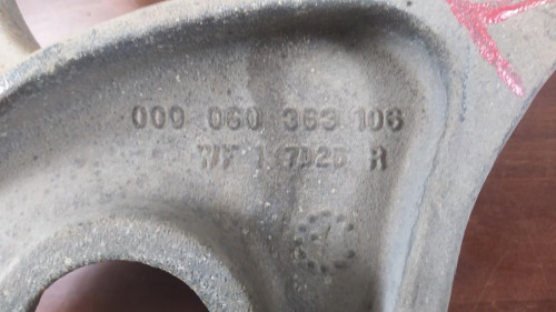 BRAZO SUSPENSION INFERIOR TRASERO DERECHO Mercedes-Benz CLASE ML (BM 164) 