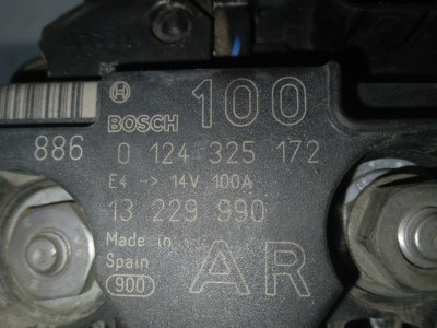 ALTERNADOR, OPEL, ZAFIRA B