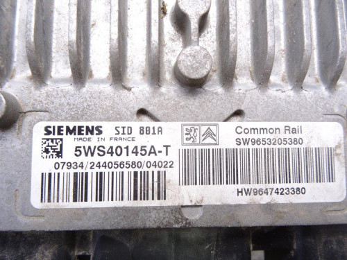  CENTRALITA MOTOR UCE, PEUGEOT, 307 (S1)(04.2001) 