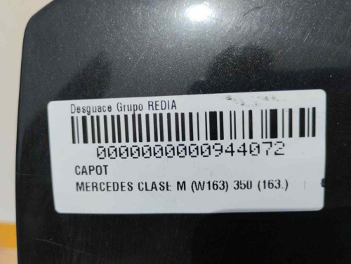  CAPO MERCEDES-BENZ CLASE ML (BM 163) 