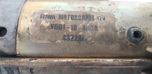 MOTOR ARRANQUE MAZDA 3 BERLINA (BK) 