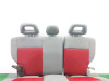 ASIENTOS TRASEROS Dodge CALIBER (PM) 