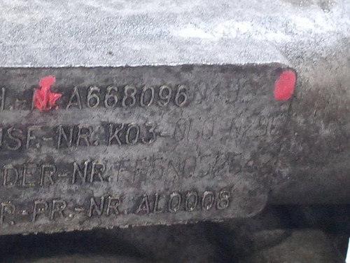  TURBOCOMPRESOR Mercedes-Benz CLASE A (BM 168) 