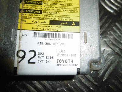 CENTRALITA AIRBAG, TOYOTA, COROLLA VERSO (R1)
