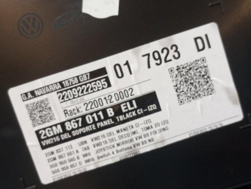 GUARNECIDO PUERTA DELANTERA IZQUIERDA VOLKSWAGEN T-CROSS (C11) 