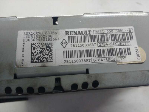  NO IDENTIFICADO RENAULT CLIO III 