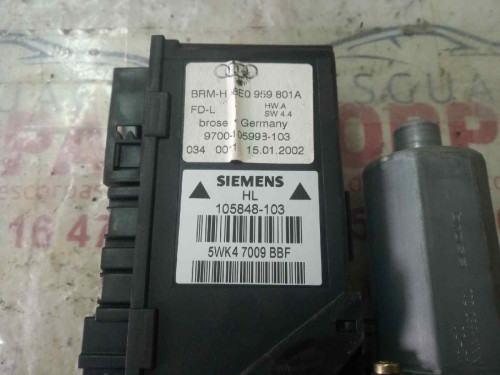 MOTOR ELEVALUNAS TRASERO IZQUIERDO Audi A4 AVANT (8E) 