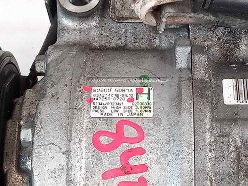  COMPRESOR AIRE ACONDICIONADO, INFINITI, Q30 