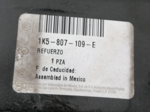  REFUERZO PARAGOLPES DELANTERO VOLKSWAGEN GOLF V (1K1)(10.2003) 