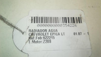 RADIADOR AGUA