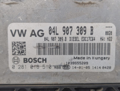  CENTRALITA MOTOR UCE Volkswagen GOLF VII (5G1/BE1) 