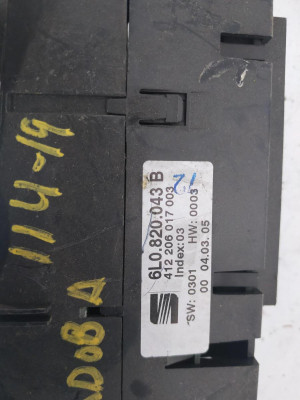MANDO CLIMATIZADOR, SEAT, CORDOBA BERLINA (6L2)