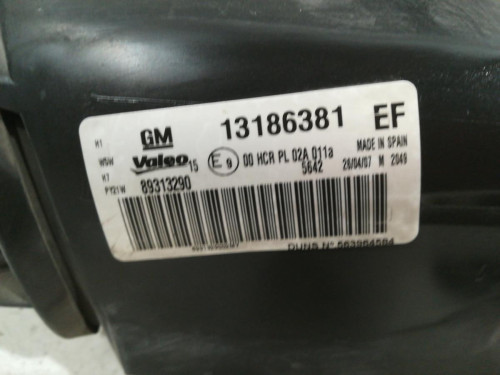  FARO IZQUIERDO, OPEL, CORSA D 