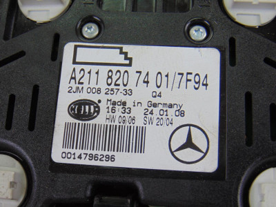 LUZ INTERIOR, MERCEDES-BENZ, CLASE E (BM 211) BERLINA