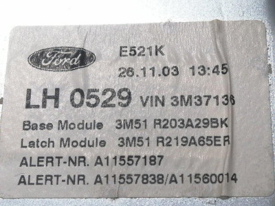 ELEVALUNAS DELANTERO IZQUIERDO, FORD, FOCUS C-MAX (CAP)(2003)