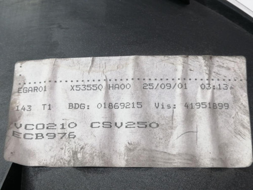  CUADRO INSTRUMENTOS, PEUGEOT, 206 