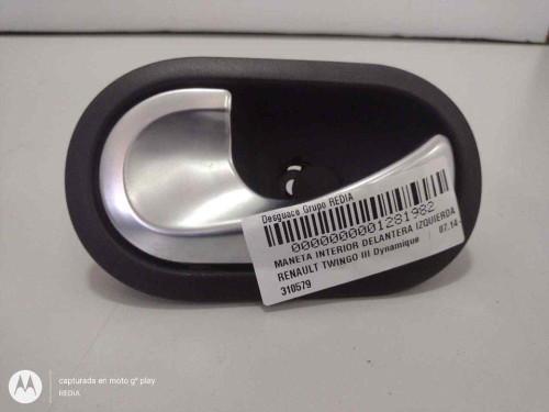 MANETA INTERIOR DELANTERA IZQUIERDA Renault TWINGO III 
