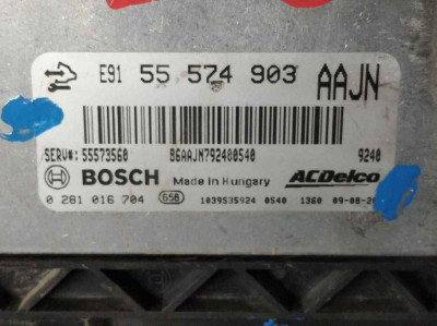 CENTRALITA MOTOR UCE, OPEL, INSIGNIA BERLINA