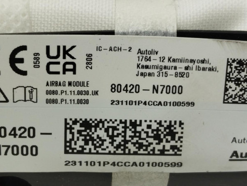 AIRBAG CORTINA DELANTERO DERECHO HYUNDAI TUCSON (NX) 