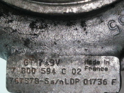 TURBOCOMPRESOR, BMW, SERIE 1 BERLINA (E81/E87)
