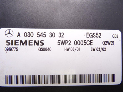 CENTRALITA CAMBIO AUTOMATICO, MERCEDES-BENZ, CLASE C (BM 203) SPORTCOUPE