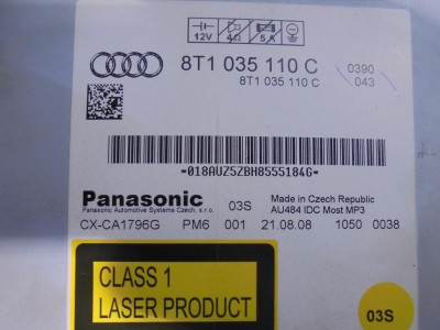 SISTEMA AUDIO / RADIO CD, Audi, A4 AVANT (8K5)
