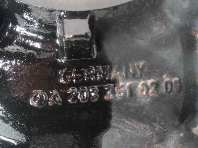 DIFERENCIAL TRASERO, MERCEDES-BENZ, CLASE C (BM 203) BERLINA