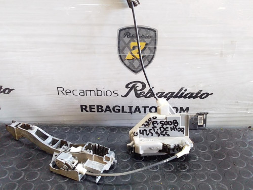  CERRADURA PUERTA TRASERA DERECHA, PEUGEOT, 5008 