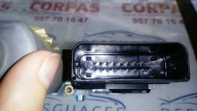 MOTOR ELEVALUNAS TRASERO IZQUIERDO, VOLKSWAGEN, GOLF IV BERLINA (1J1)(10.1997)