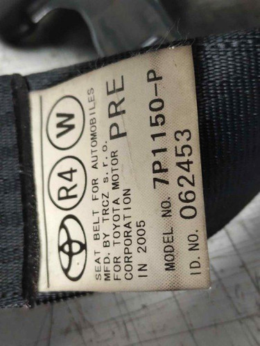 CINTURON SEGURIDAD DELANTERO DERECHO TOYOTA COROLLA VERSO (R1) 