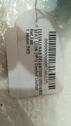  ELEVALUNAS DELANTERO IZQUIERDO SEAT LEON (1P1) 