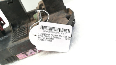 CERRADURA PUERTA TRASERA DERECHA, OPEL, ZAFIRA A