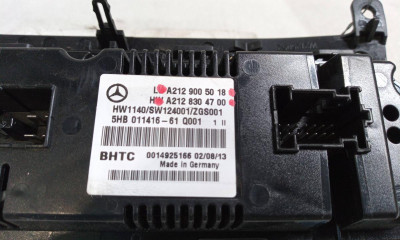 MANDO CALEFACCION / AIRE ACONDICIONADO, MERCEDES-BENZ, CLASE E (BM 212) LIM.