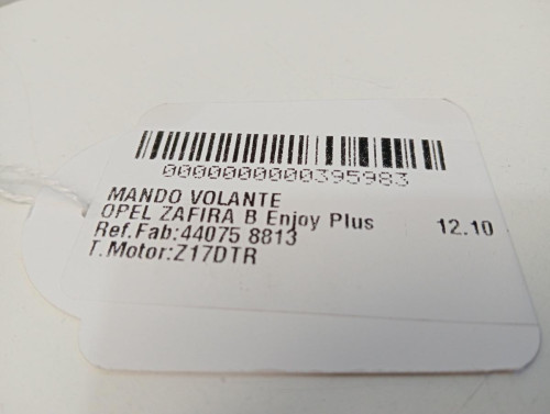  MANDO VOLANTE OPEL ZAFIRA B 