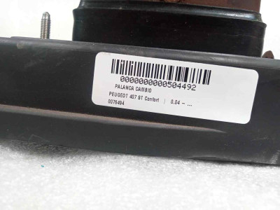 PALANCA CAMBIO, PEUGEOT, 407