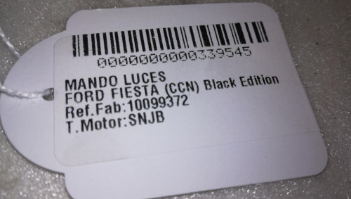  MANDO LUCES, FORD, FIESTA (CNN) 