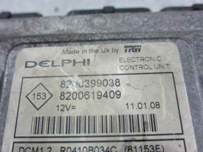 CENTRALITA MOTOR UCE, RENAULT, CLIO III